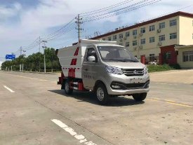 長(zhǎng)安3.5方后掛桶垃圾車